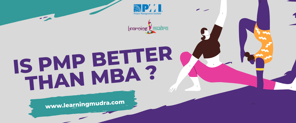 is pmp better than mba